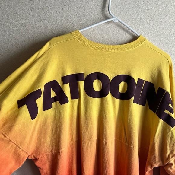 Disney Other - Star Wars Tatooine Gradient Long Sleeve Spirit Jersey Shirt